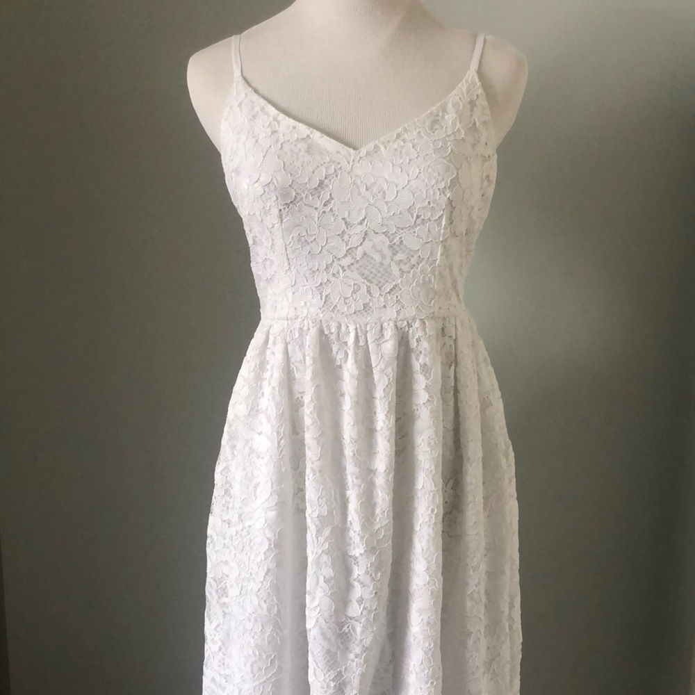 Forever 21 White Lace Dress